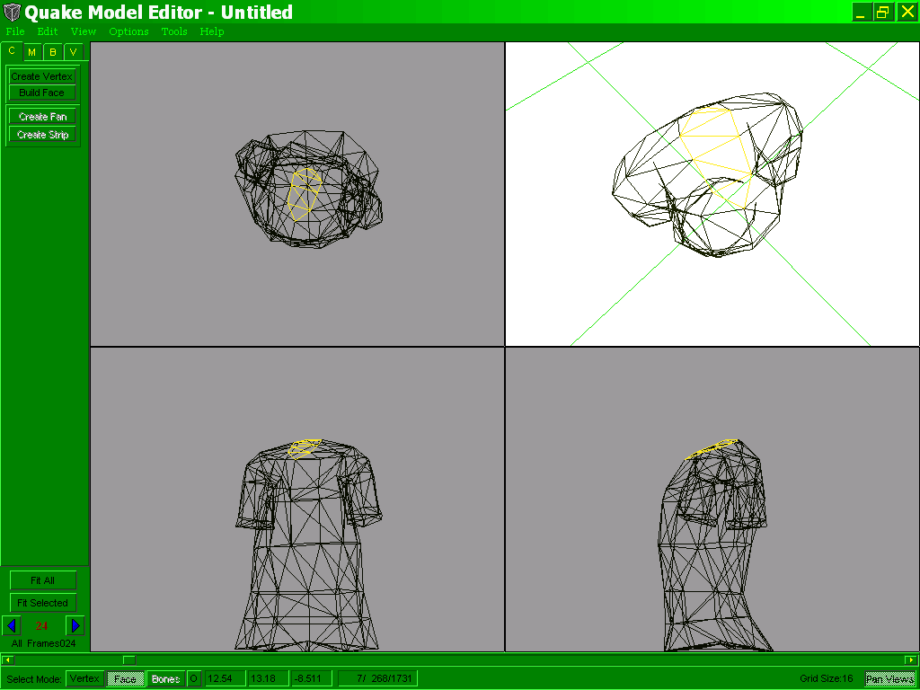 Collar Seal - After Fix (Wireframe)
